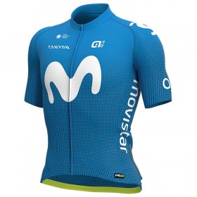 Maillot mangas cortas 2020 Movistar Team N001